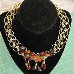 Handcrafted Multicolor Beaded Necklace